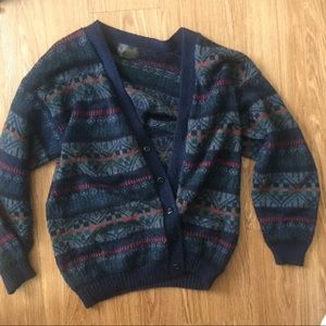 Vintage Alpaca Wool Cardigan